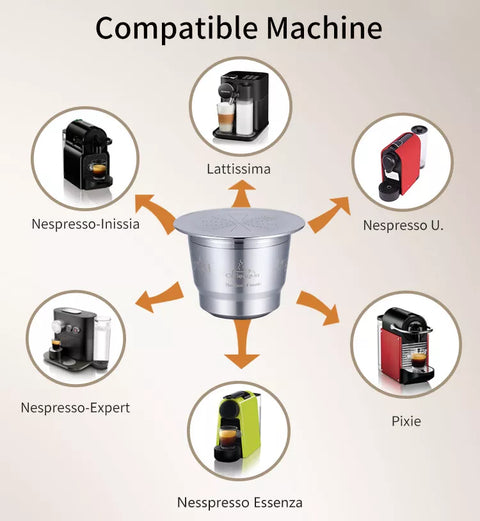 Cápsula reutilizable para Nespresso