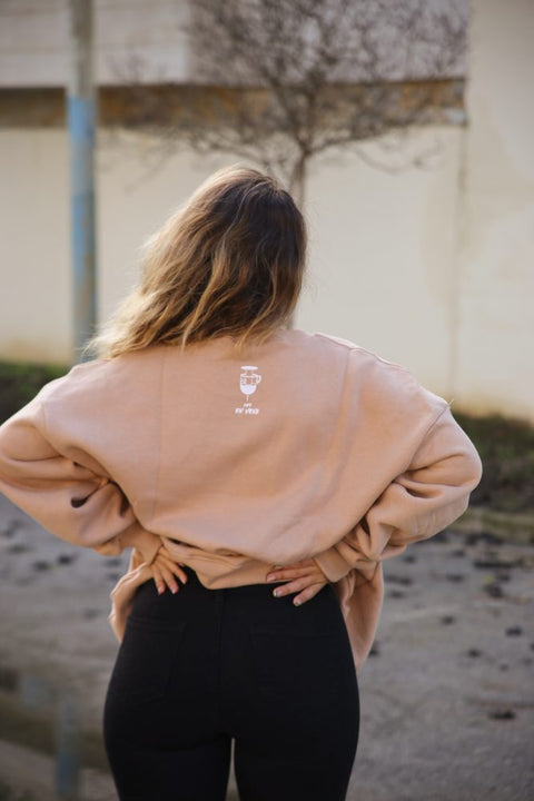 Sudadera "café en vena, por favor"