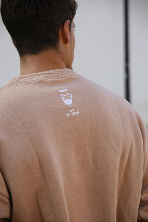 Sudadera "café en vena, por favor"