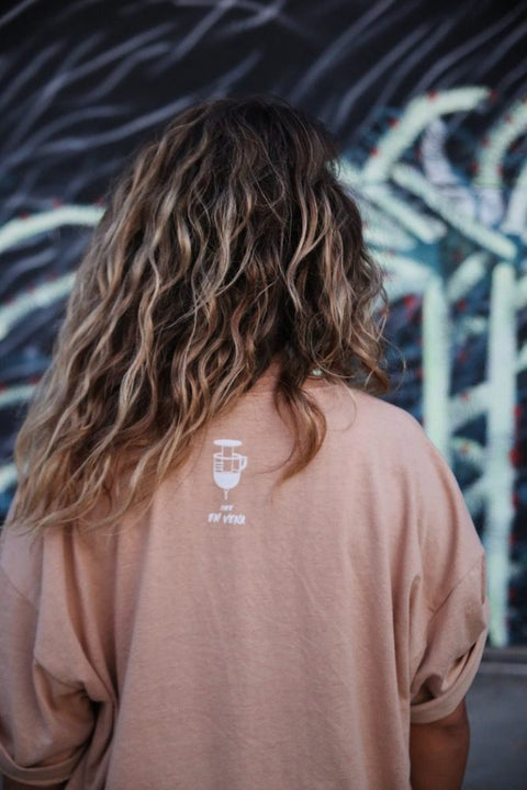 Camiseta "café en vena, por favor"