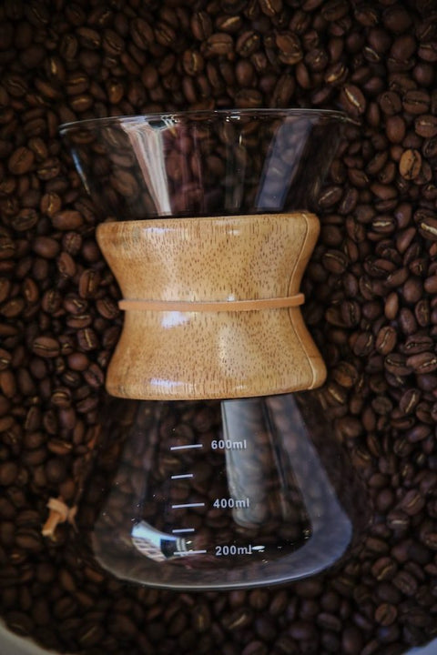Cafetera manual con filtro