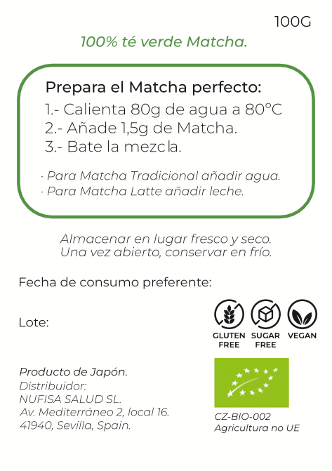 Matcha Ecológico