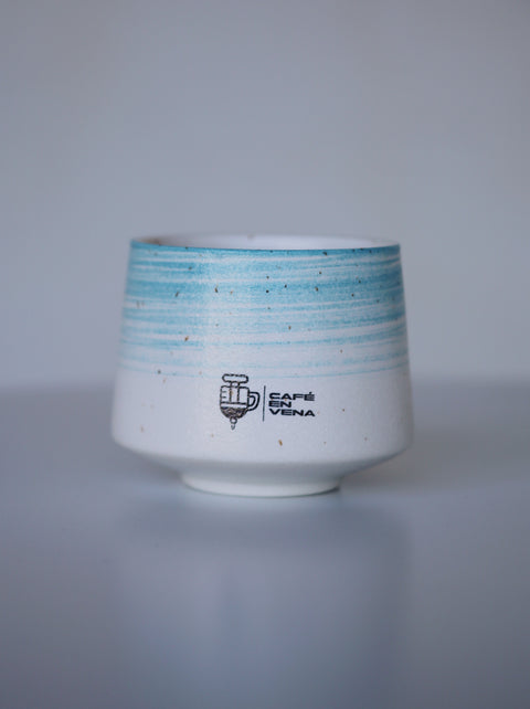 Taza artesanal de colores